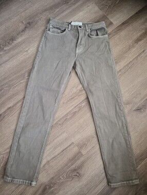 NWT Jeanerica Mens Tapered Jeans Khaki Brown TM005 29 x 32